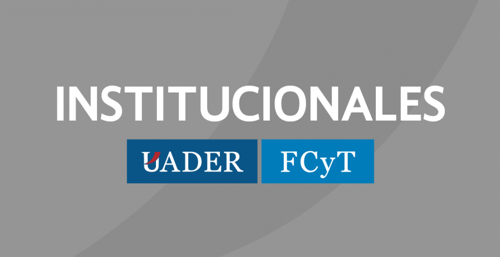 Comunicado Institucional UADER FCyT